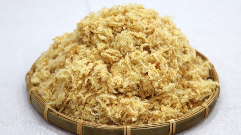 chà bông xù sơ nhạt nguyên minh food